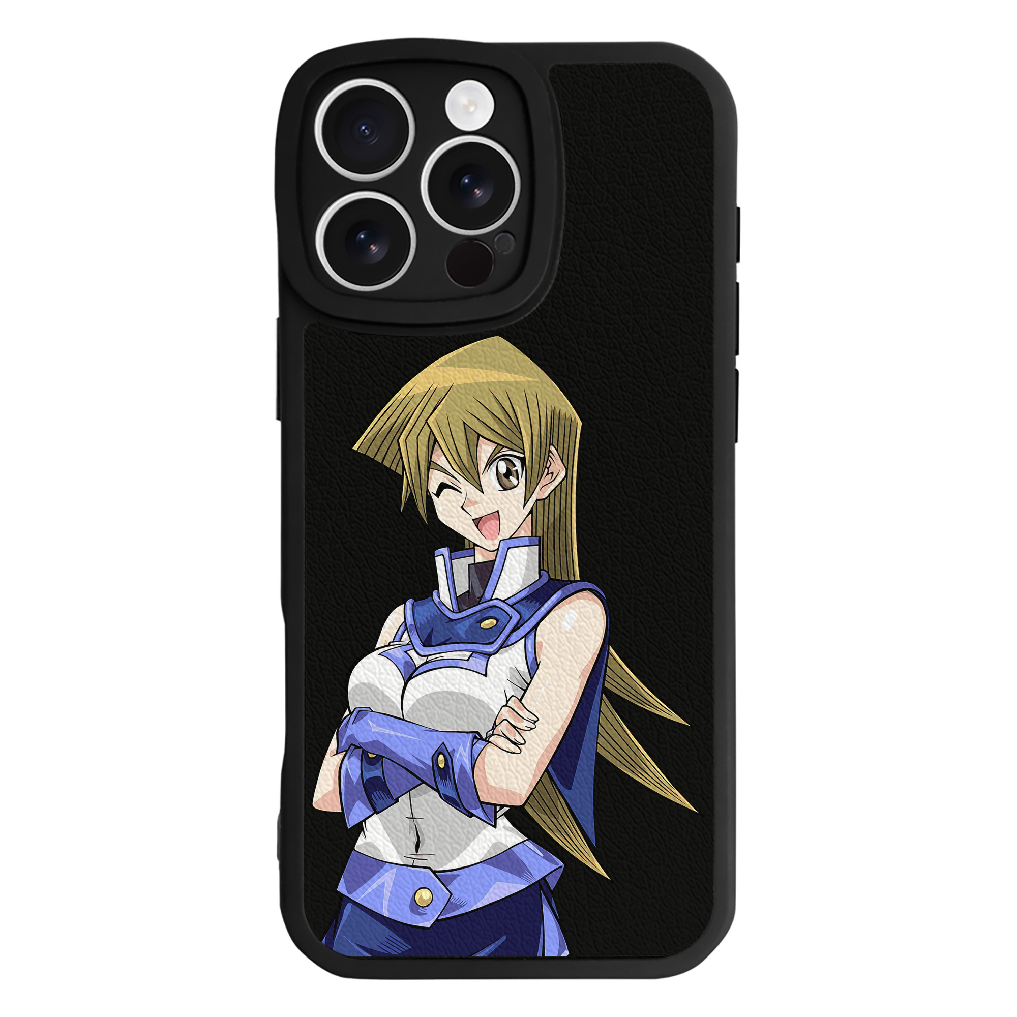 遊☆戯☆王 Yu-Gi-Oh! 【iPhone 16シリーズ対応】シリコンスマホケース（レザー調） 材質：シリコン
